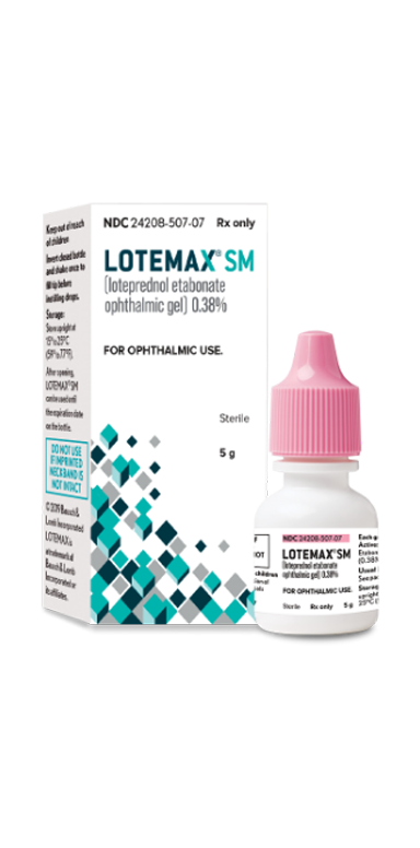 Lotemax SM bottle